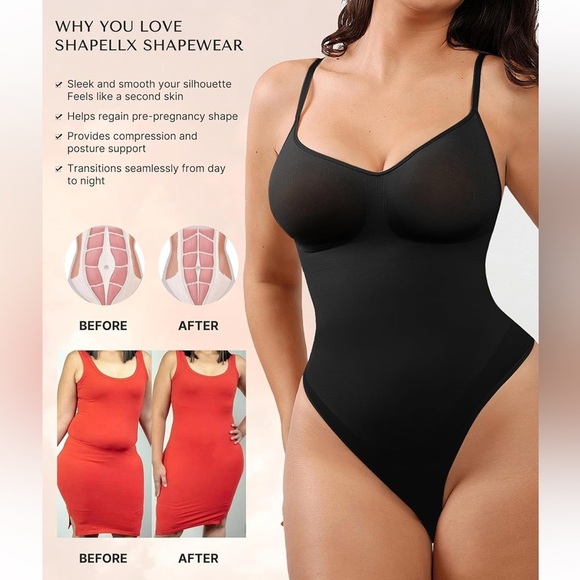 SHAPELLX Seamless Bodysuit for Women Tummy Control NWT XS/S - Picture 2 of 9